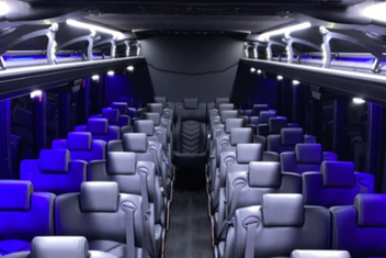 Loxahatchee Charter Bus Interior