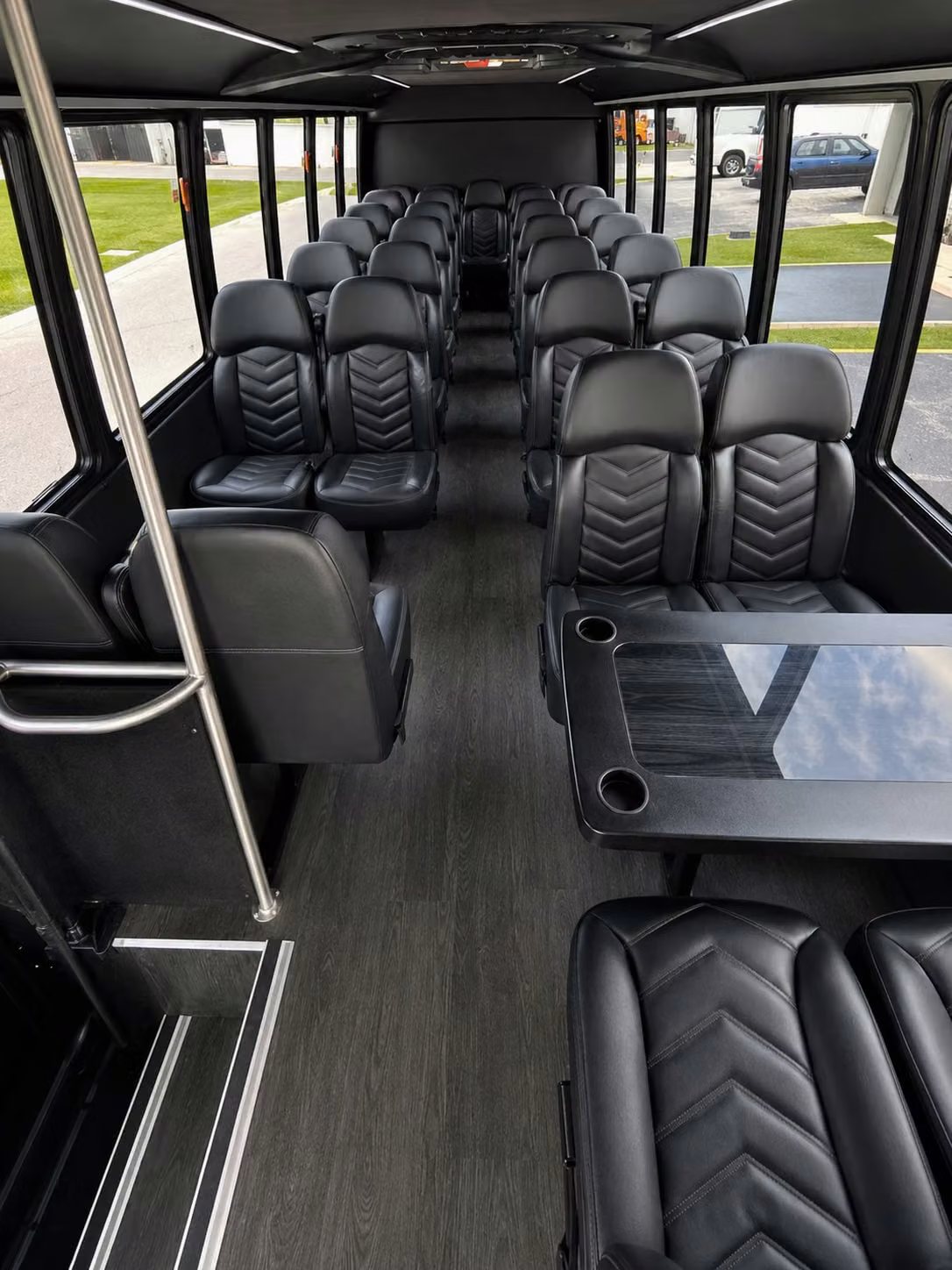 20 passenger minibus interior