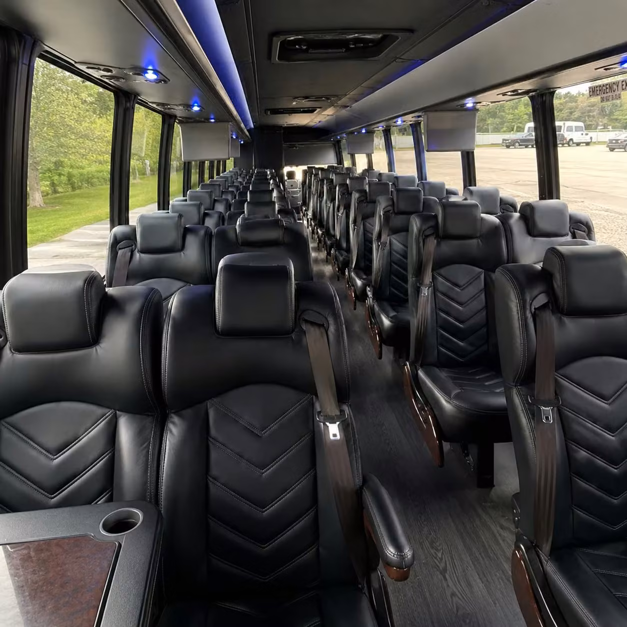 30 passenger minibus interior
