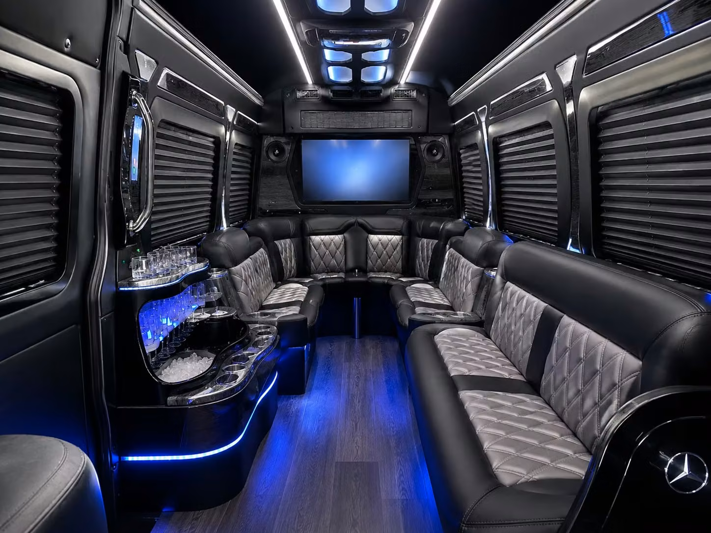 sprinter limousine inside