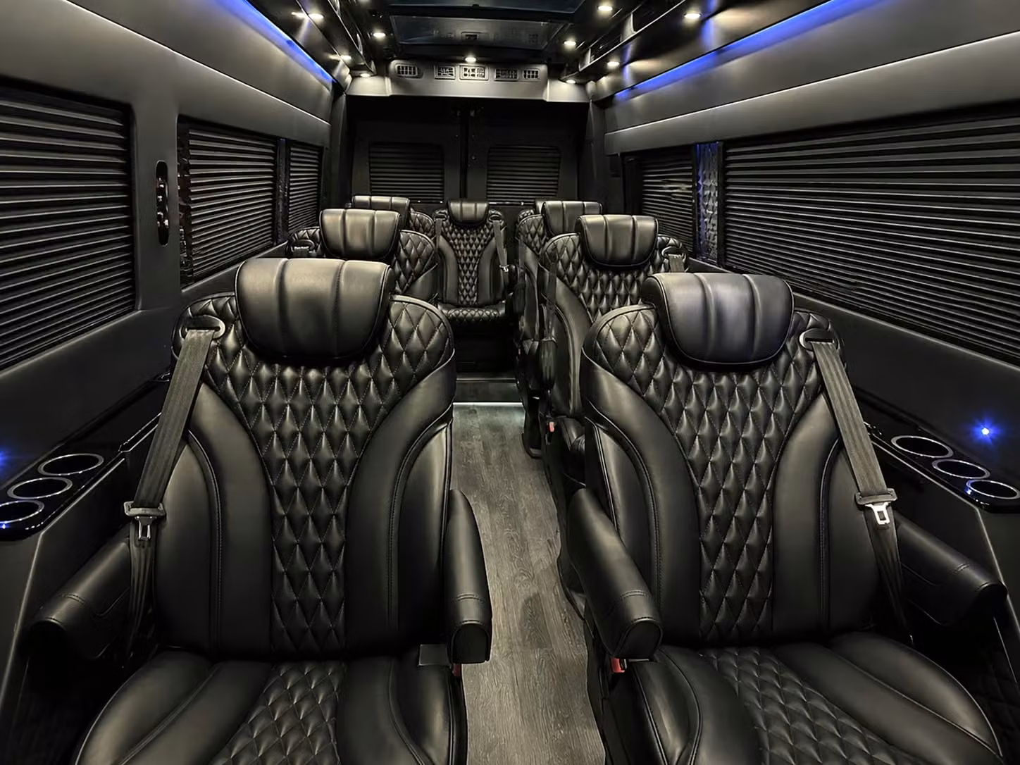 sprinter van with driver interior